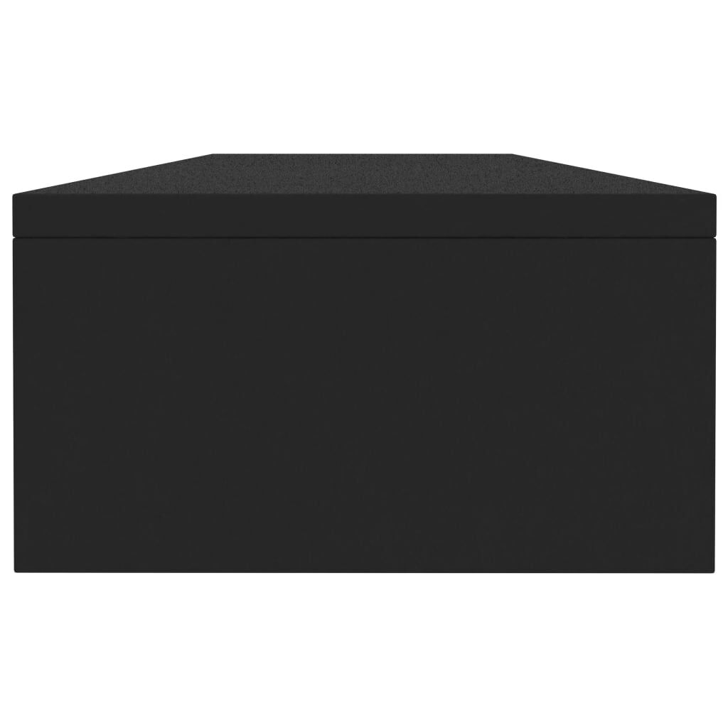 vidaXL Monitor Stand Black 100x24x13 cm Engineered Wood