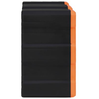 vidaXL Multi-drawer Organiser with 22 Drawers 49x16x25.5 cm, orange and black vidaXL Multi-drawer Organiser with 22 Drawers 49x16x25.5 cm