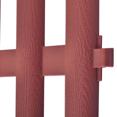 vidaXL 17 pcs Lawn Dividers 10 m Brown, brown vidaXL 17 pcs Lawn Dividers 10 m Brown