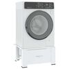vidaXL Washing Machine Pedestal with Drawer White