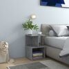 vidaXL Bedside Cabinet Concrete Grey 35x35x55 cm Engineered Wood