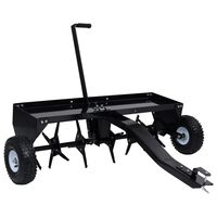 vidaXL Lawn Aerator for Ride-on Mower 102 cm,  vidaXL Lawn Aerator for Ride-on Mower 102 cm