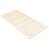 vidaXL Roll-up Bed Base with 23 Slats 70x200 cm Solid Pinewood