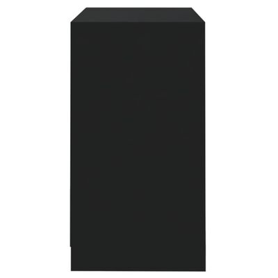 vidaXL Sideboard Black 70x41x75 cm Engineered Wood
