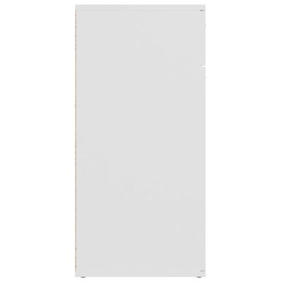 vidaXL Sideboard White 80x36x75 cm Engineered Wood, white vidaXL Sideboard White 80x36x75 cm Engineered Wood