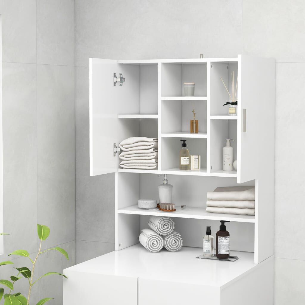 vidaXL Washing Machine Cabinet White