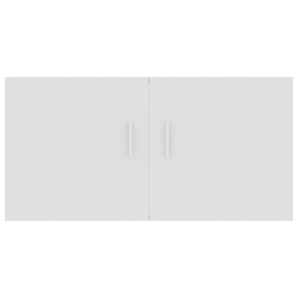 vidaXL Wall Mounted Cabinet White 80x39x40 cm Engineered Wood