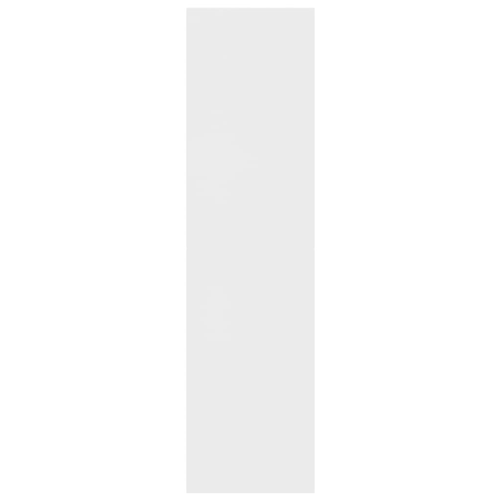 vidaXL Book Cabinet/Room Divider White 155x24x160 cm Engineered Wood