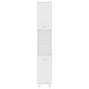 vidaXL 4 Piece Bathroom Furniture Set White Engineered Wood