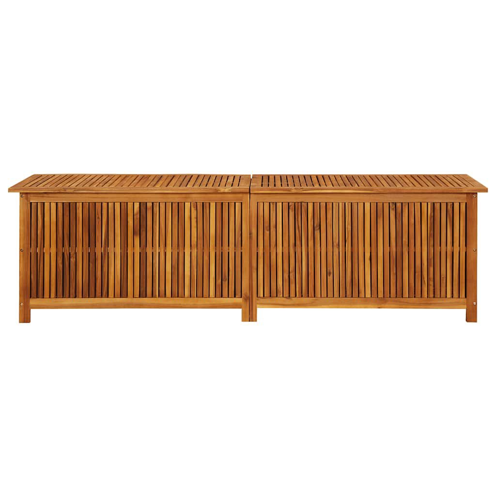 vidaXL Garden Storage Box 200x50x58 cm Solid Acacia Wood