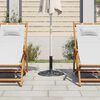vidaXL Umbrella Base Cast Iron 12 kg 48 cm