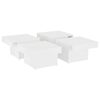 vidaXL Coffee Table White 90x90x28 cm Engineered Wood