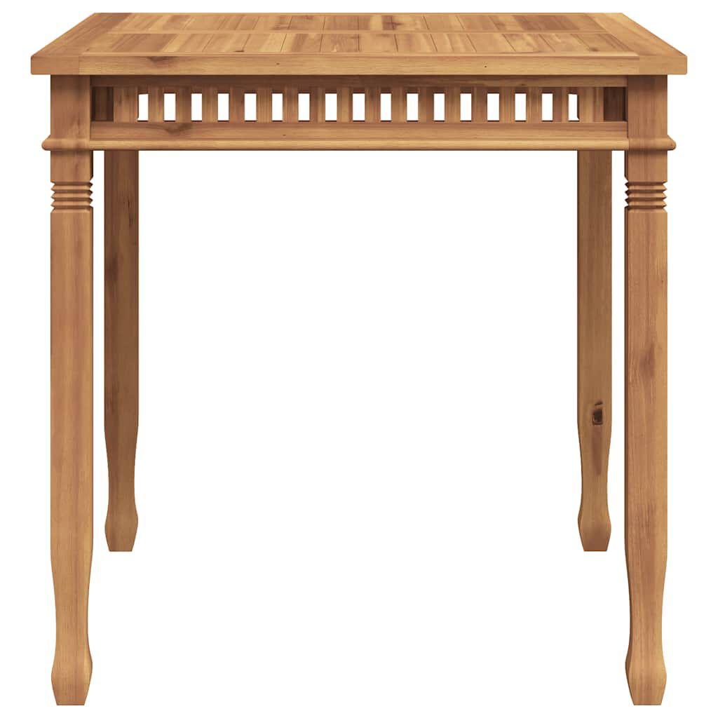 vidaXL Garden Dining Table 80x80x80 cm Solid Teak Wood
