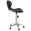 vidaXL Swivel Dining Chairs 2 pcs Brown Faux Leather