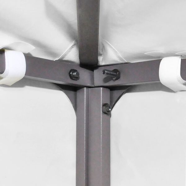 vidaXL 2-Tier Gazebo Top Cover 310 g/m² 3x3 m White