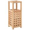 vidaXL Umbrella Stand Solid Walnut Wood 18x18x50 cm