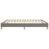vidaXL Bed Frame without Mattress Dark Grey 180x200 cm Super King Fabric