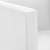 vidaXL Cube Armchair White Faux Leather