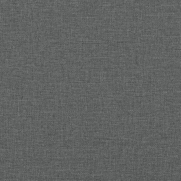 vidaXL Daybed with Trundle without Mattress Dark Grey 90x190 cm