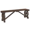 vidaXL 3 Piece Garden Dining Set Solid Wood Fir