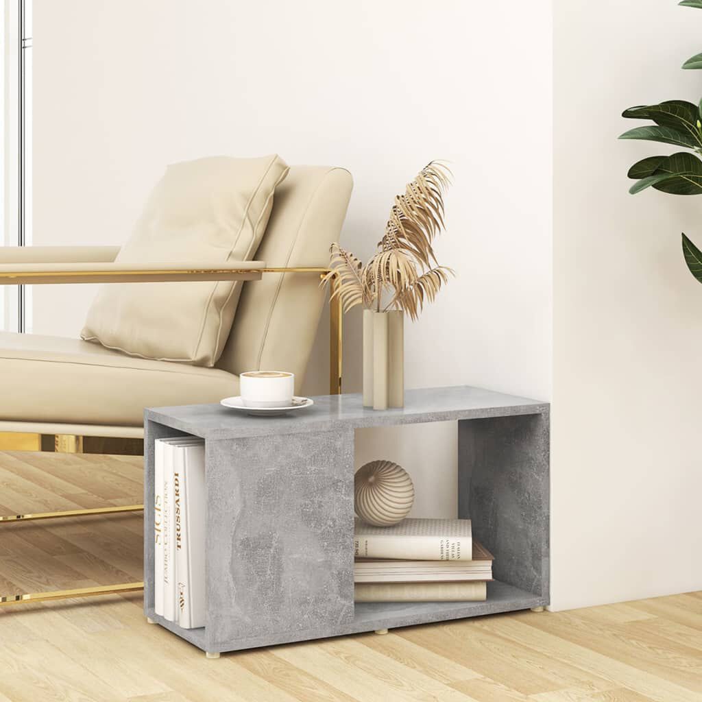 vidaXL TV Cabinet Concrete Grey 60x24x32cm Engineered Wood