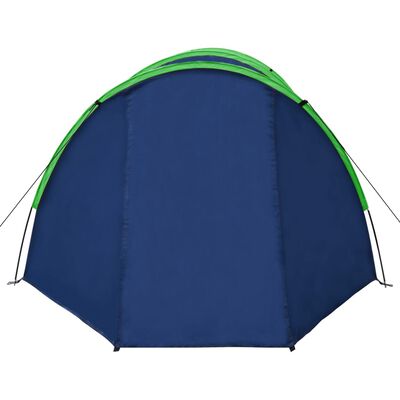 vidaXL Camping Tent 4 Persons Navy Blue/Green, green vidaXL Camping Tent 4 Persons Navy Blue/Green