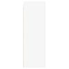 vidaXL TV Cabinets 2 pcs White 30.5x30x90 cm Engineered Wood