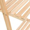vidaXL Ladder Wall Shelf Cedar Wood 41.5x30x176 cm