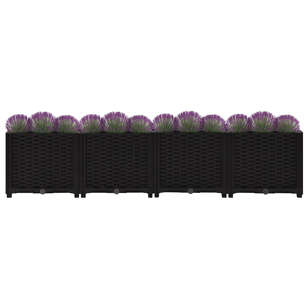 vidaXL Raised Bed 160x40x38 cm Polypropylene