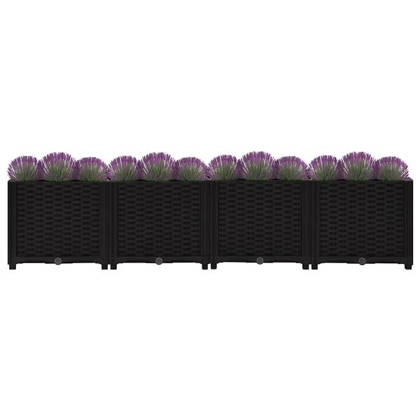 vidaXL Raised Bed 160x40x38 cm Polypropylene