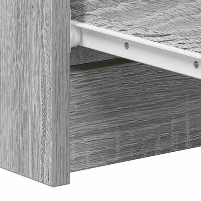 vidaXL Sideboard Grey Sonoma 60x35x98.5 cm Engineered Wood, grey sonoma vidaXL Sideboard Grey Sonoma 60x35x98.5 cm Engineered Wood