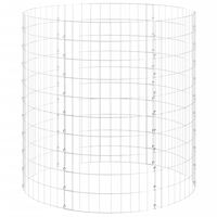 vidaXL Garden Composter Ø100x100 cm Galvanised Steel