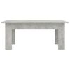 vidaXL Coffee Table Concrete Grey 100x60x42 cm Engineered Wood