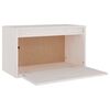 vidaXL TV Cabinets 3 pcs White Solid Wood Pine