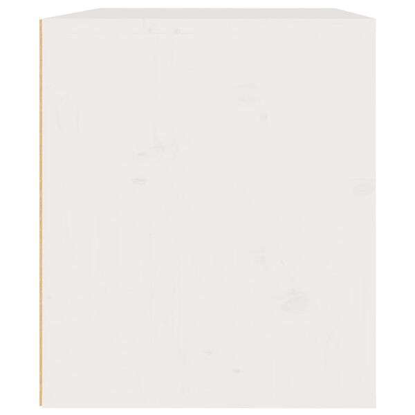 vidaXL TV Cabinets 3 pcs White Solid Wood Pine