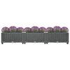 vidaXL Raised Bed 120x40x23 cm Polypropylene