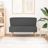 vidaXL Sofa Fabric 117x55.5x77 cm Dark Grey