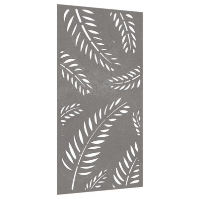 vidaXL Garden Wall Decoration 105x55 cm Corten Steel Leaf Design,  vidaXL Garden Wall Decoration 105x55 cm Corten Steel Leaf Design