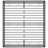vidaXL Bed Frame without Mattress Black Metal 160x200 cm