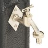 vidaXL Garden Tanker with Faucet Anthracite Stone Look