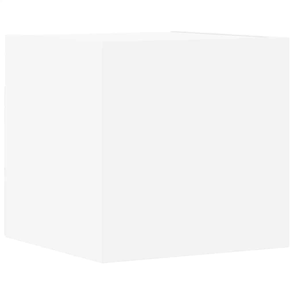 vidaXL 8 Piece TV Cabinet Set White Engineered Wood