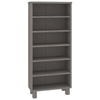 vidaXL CD Cabinet HAMAR Light Grey 45x18x100 cm Solid Wood Pine, light grey vidaXL CD Cabinet HAMAR Light Grey 45x18x100 cm Solid Wood Pine