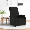 vidaXL Recliner Chair Black Fabric
