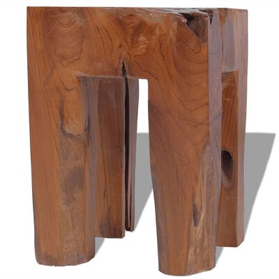 vidaXL Stool Solid Teak Wood,  vidaXL Stool Solid Teak Wood