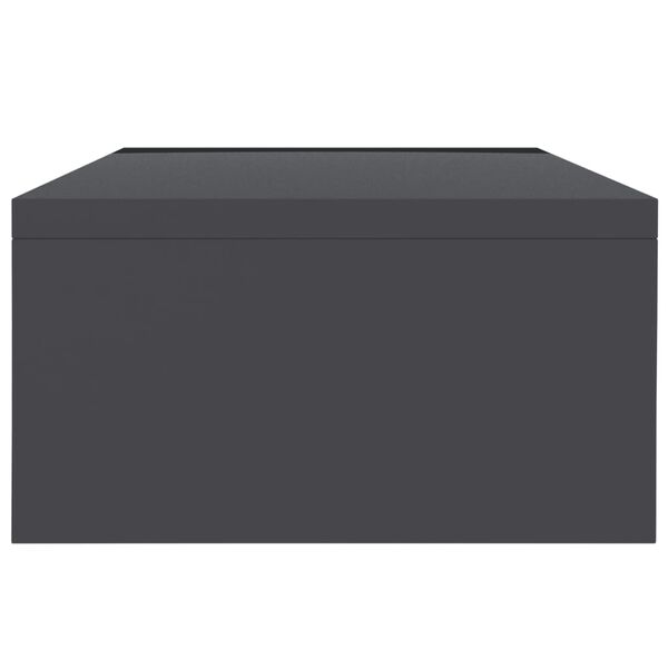 vidaXL Monitor Stand Grey 42x24x13 cm Engineered Wood