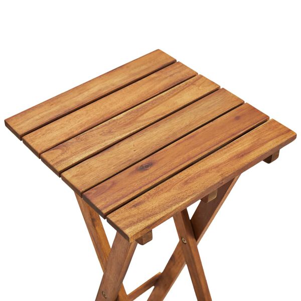 vidaXL Plant Stand 30x30x38 cm Solid Acacia Wood
