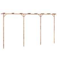 vidaXL Pergola Bamboo 385x40x205 cm,  vidaXL Pergola Bamboo 385x40x205 cm