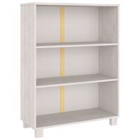vidaXL Book Cabinet HAMAR White 85x35x112 cm Solid Wood Pine, white vidaXL Book Cabinet HAMAR White 85x35x112 cm Solid Wood Pine
