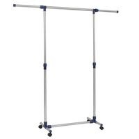 vidaXL Adjustable Clothes Rack Stainless Steel 165x44x150 cm Silver,  vidaXL Adjustable Clothes Rack Stainless Steel 165x44x150 cm Silver