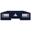 vidaXL Professional Party Tent with Side Walls 4x9 m Blue 90 g/m?